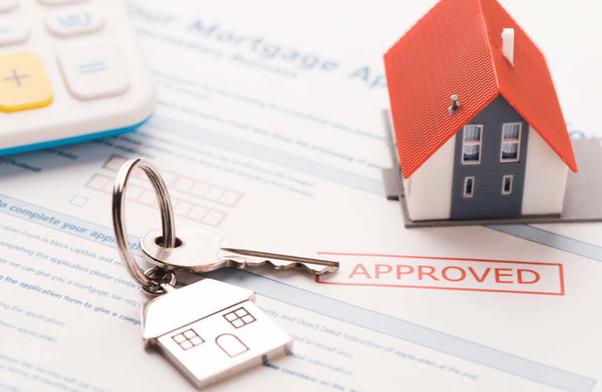 Low-deposit mortgage